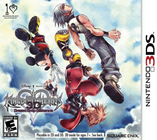 Kingdom Hearts 3D Dream Drop Distance Nintendo 3DS