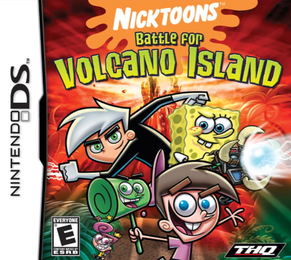 Nicktoons Battle For Volcano Island Nintendo DS