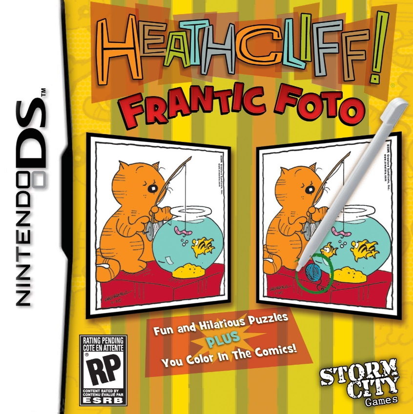 Heathcliff! Frantic Foto Nintendo DS