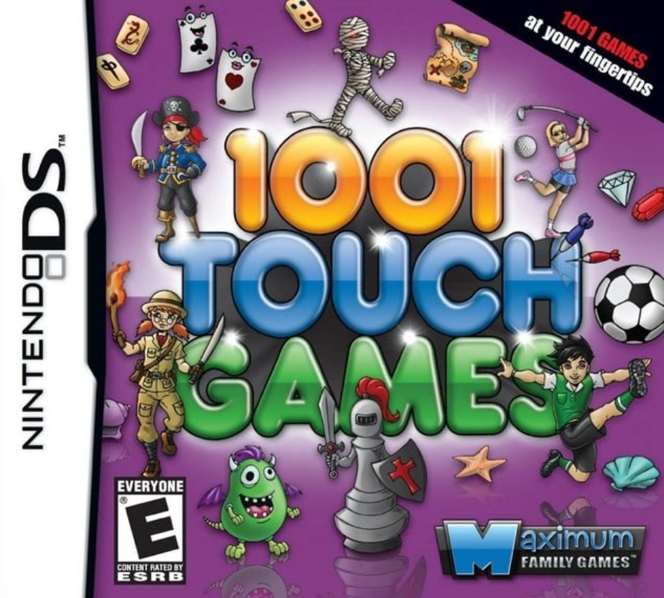 1001 Touch Games Nintendo DS