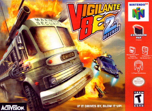 Vigilante 8 2nd Offense Nintendo 64