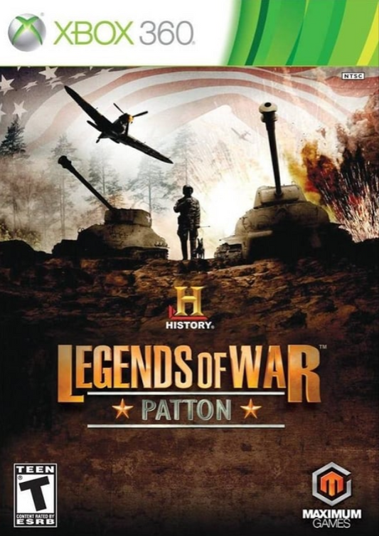 History Legends Of War: Patton Xbox 360