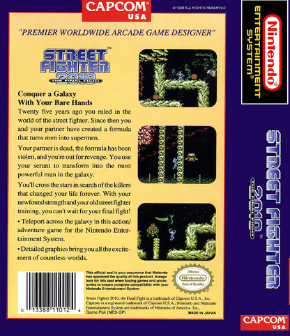 Street Fighter 2010 The Final Fight NES