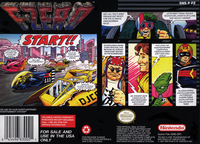 F-Zero Super Nintendo
