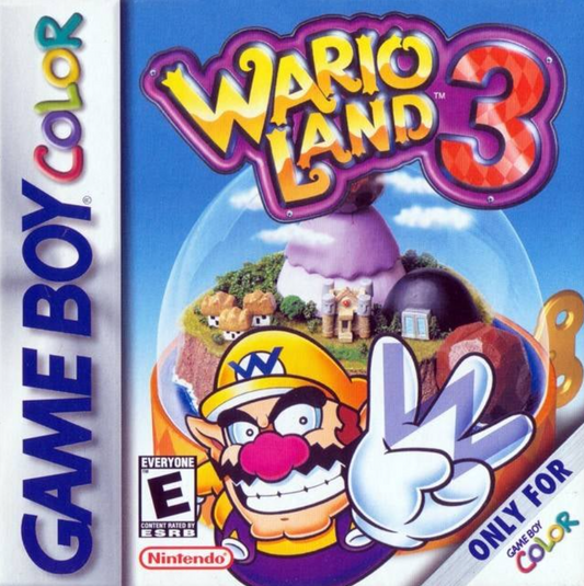 Wario Land 3 GameBoy Color