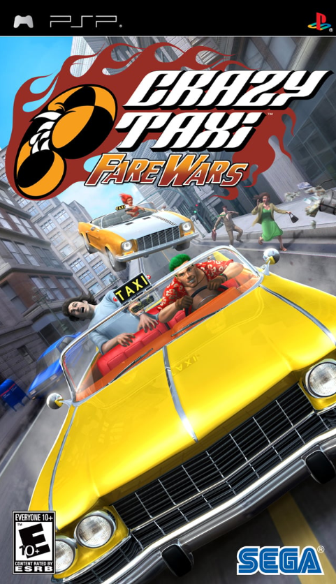 Crazy Taxi Fare Wars PSP