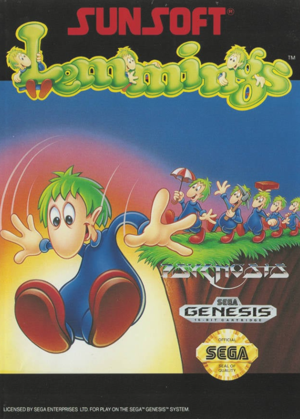 Lemmings Sega Genesis