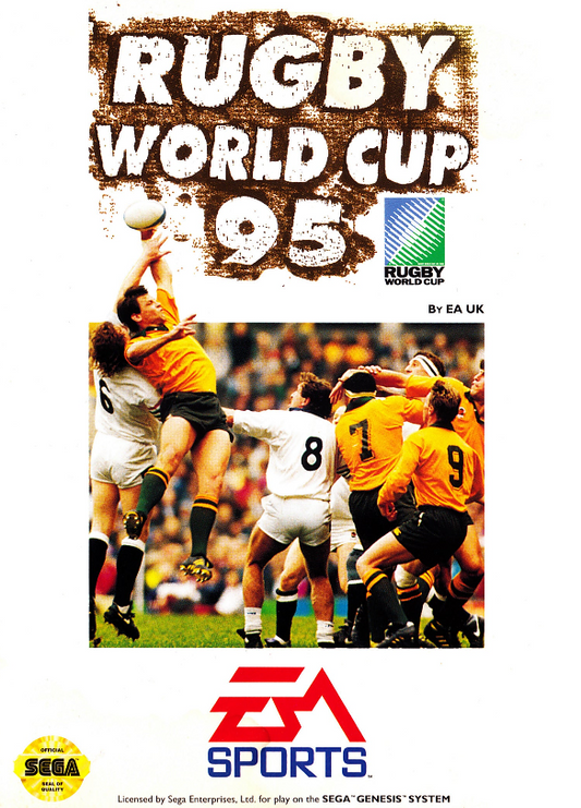 Rugby World Cup 95 Sega Genesis