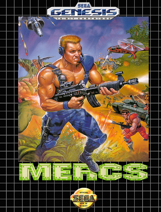 Mercs Sega Genesis