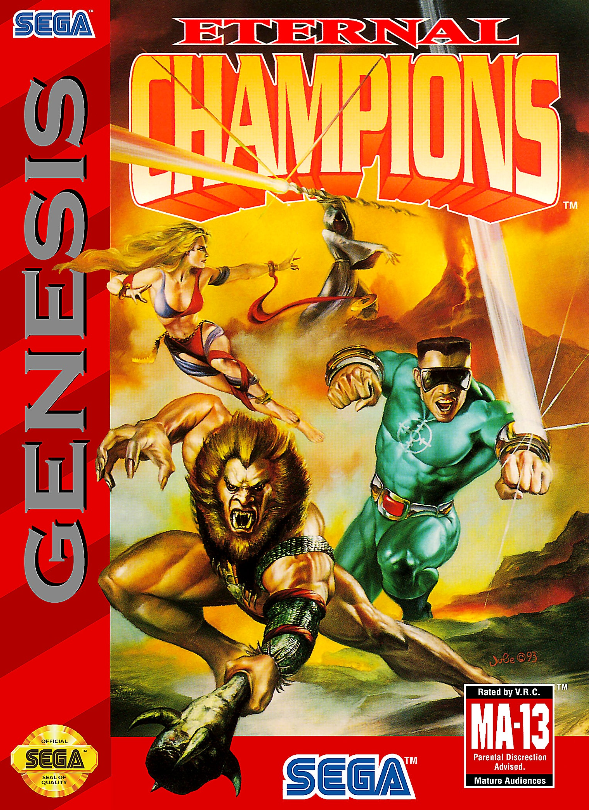 Eternal Champions Sega Genesis