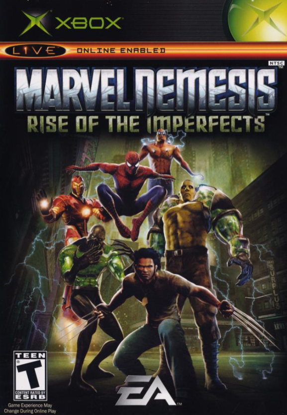 Marvel Nemesis Rise Of The Imperfects Xbox