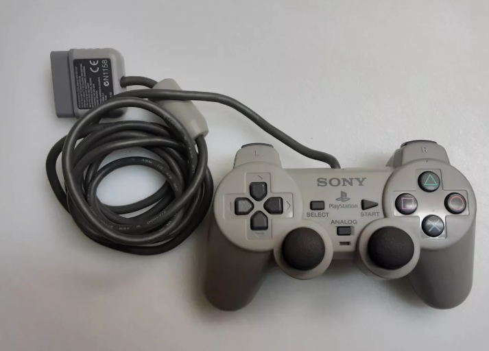 Gray Dualshock Controller (SCPH-1200) Playstation