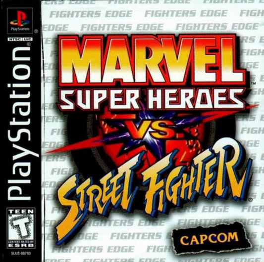 Marvel Super Heroes Vs. Street Fighter Playstation
