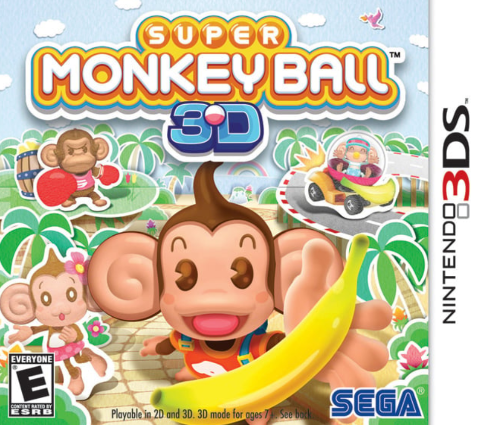 Super Monkey Ball 3D Nintendo 3DS