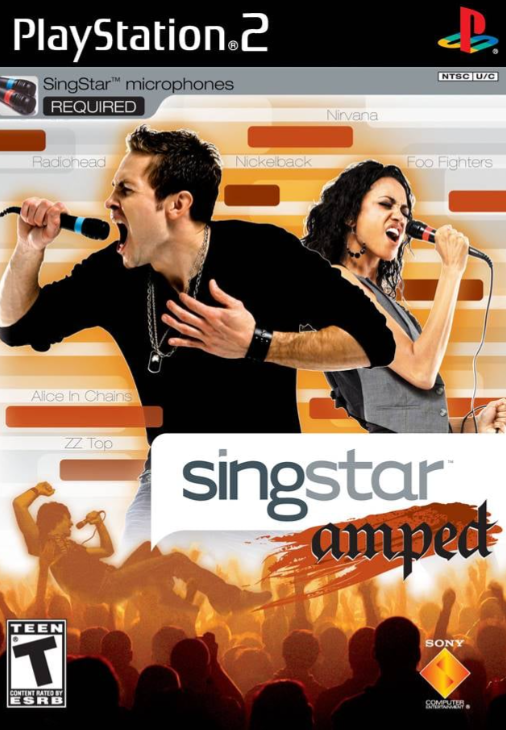 Singstar Amped Playstation 2