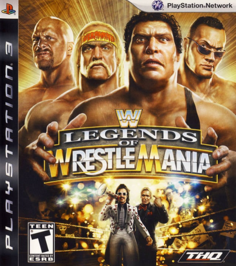 WWE Legends Of WrestleMania Playstation 3