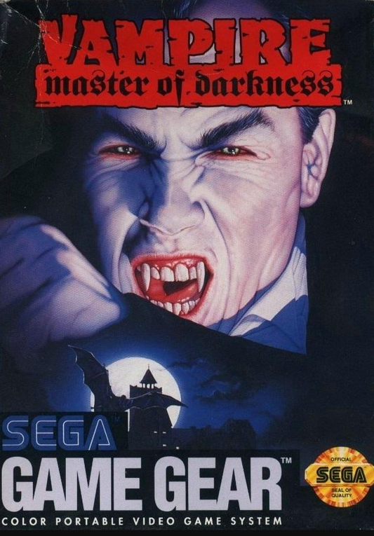 Vampire Master of Darkness Sega Game Gear