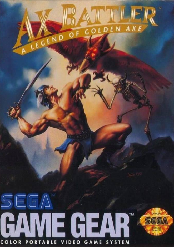 Ax Battler A Legend of Golden Axe Sega Game Gear