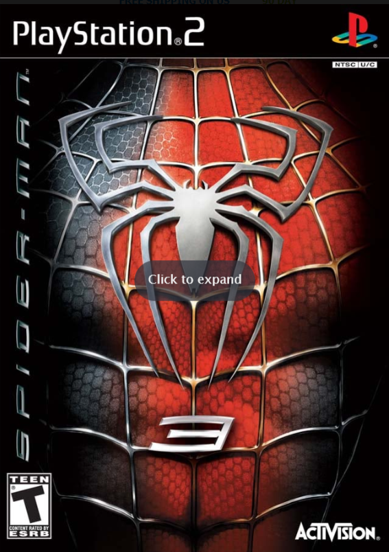 Spiderman 3 Playstation 2