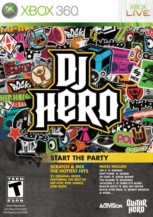 DJ Hero [Game Only] Xbox 360