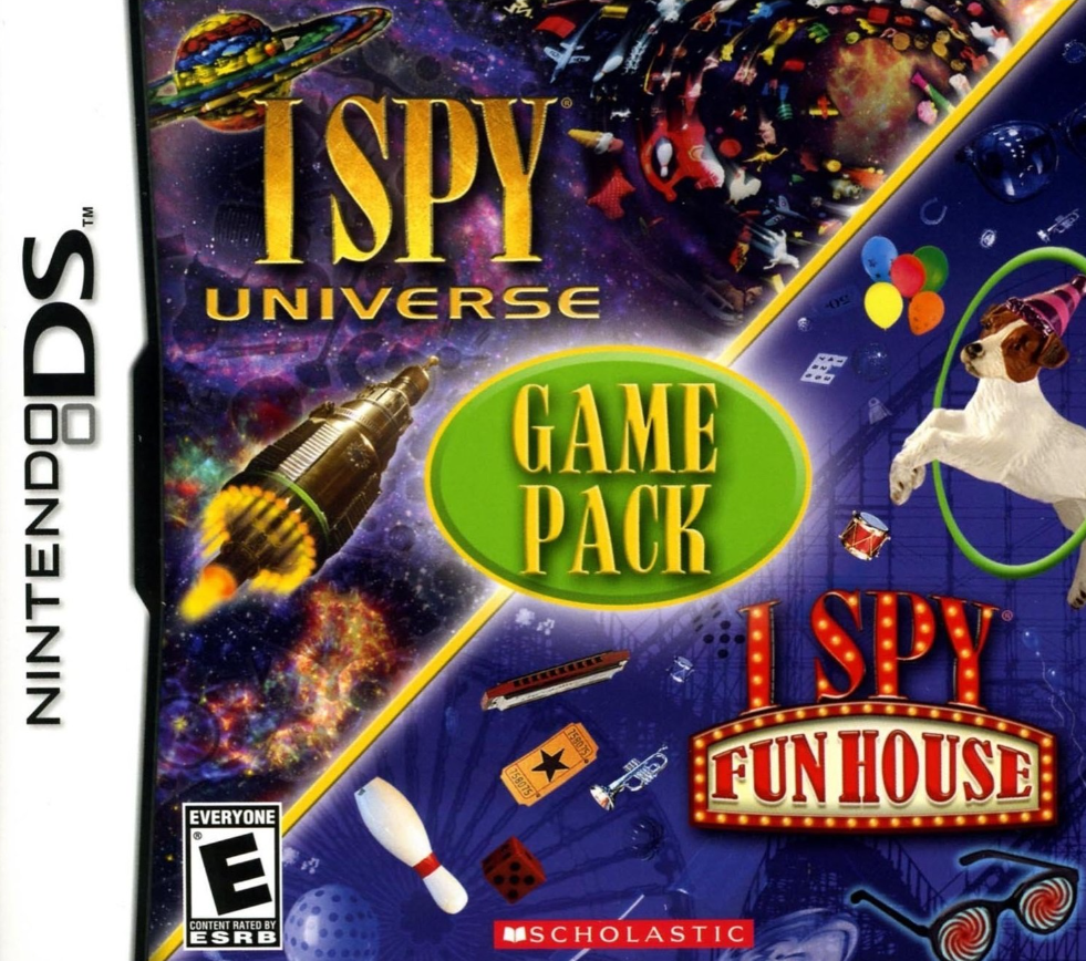 I Spy Universe/ I Spy Fun House Game Pack Nintendo DS