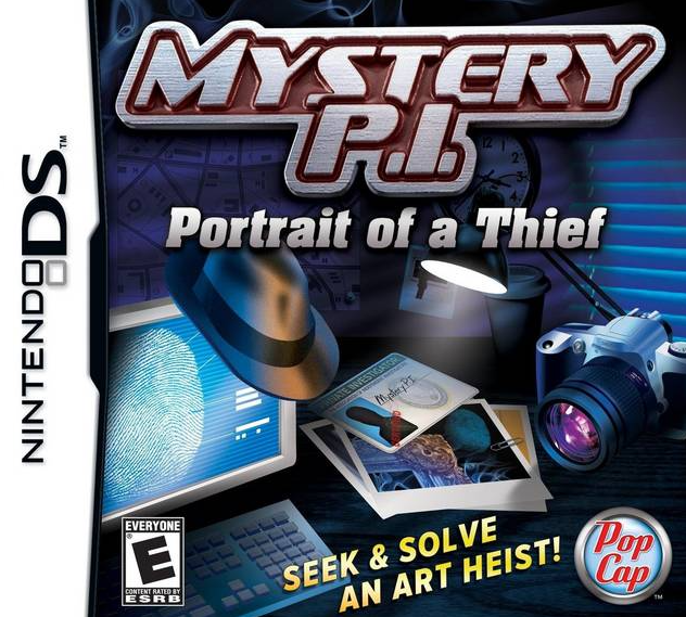 Mystery P.I. Portrait of a Thief Nintendo DS