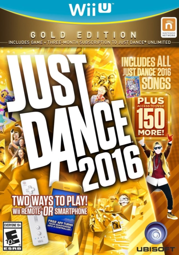 Just Dance 2016 Gold Edition Wii U