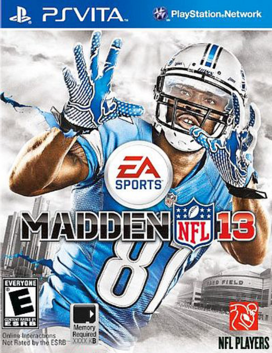 Madden NFL 13 Playstation Vita