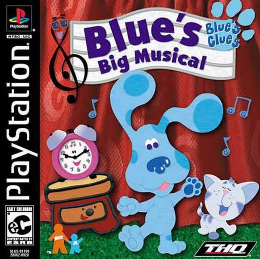 Blue's Clues Blue's Big Musical Playstation