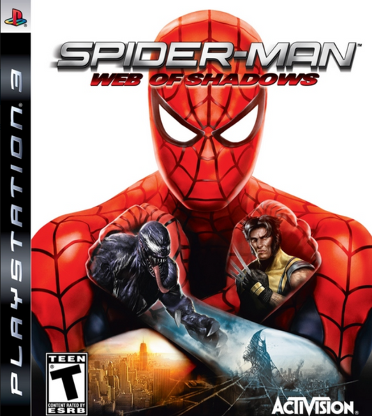 Spiderman Web of Shadows Playstation 3