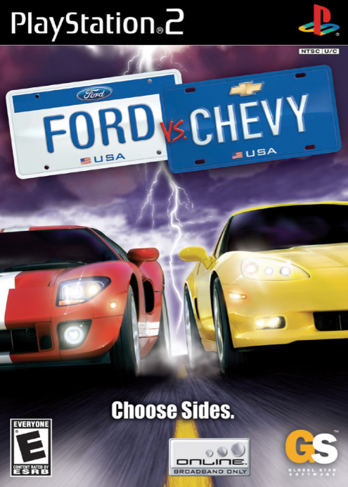 Ford vs Chevy Playstation 2