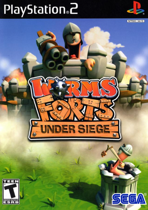 Worms Forts Under Siege Playstation 2