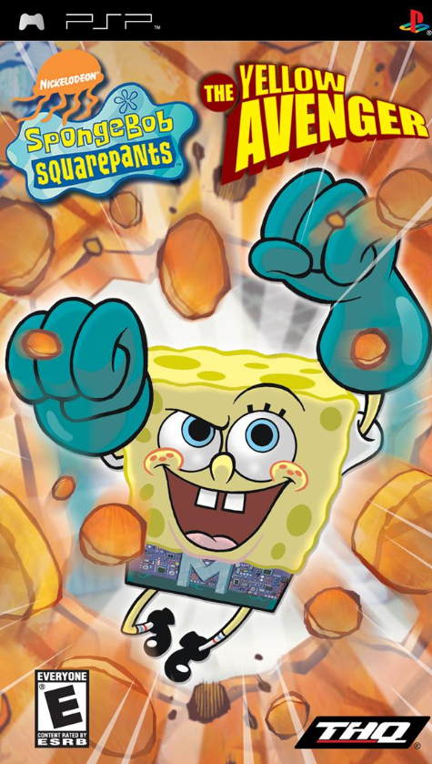 SpongeBob SquarePants The Yellow Avenger PSP