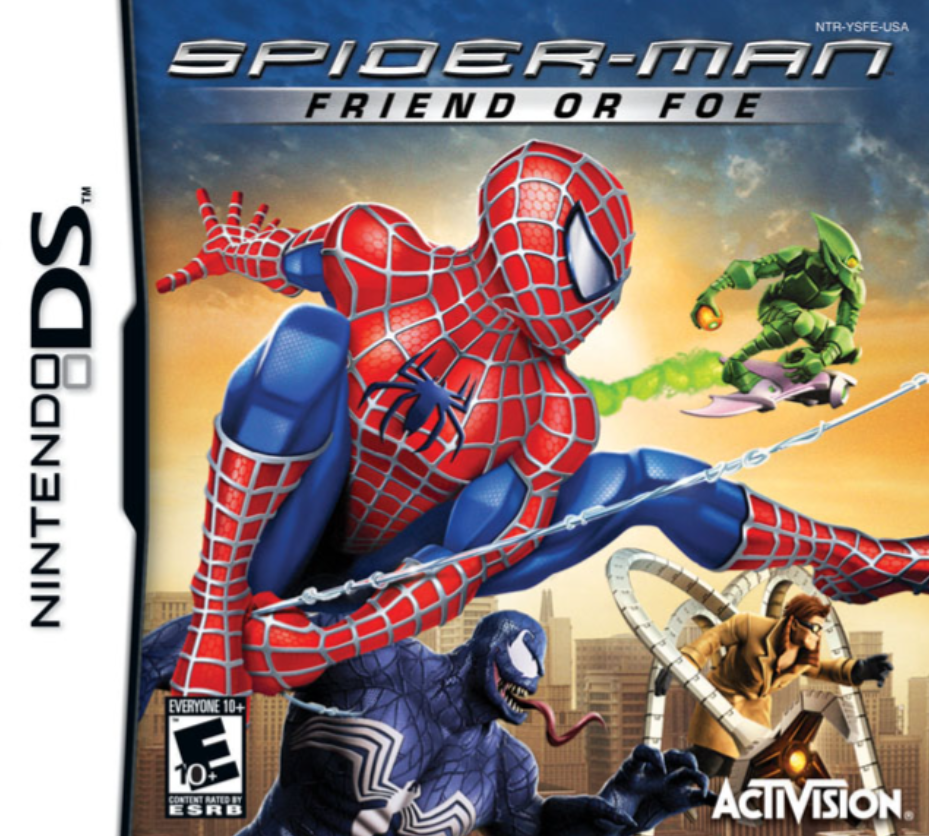 Spiderman Friend or Foe Nintendo DS