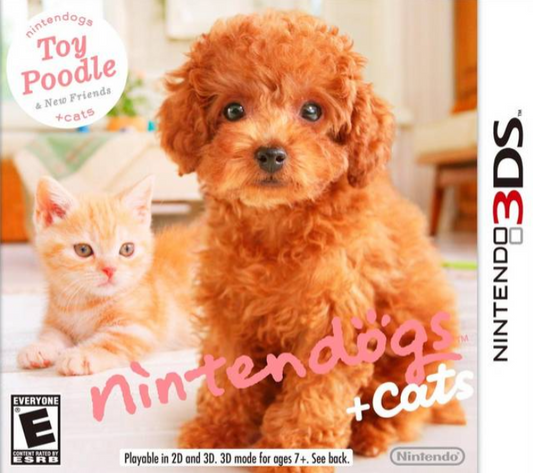 Nintendogs + Cats: Toy Poodle & New Friends Nintendo 3DS