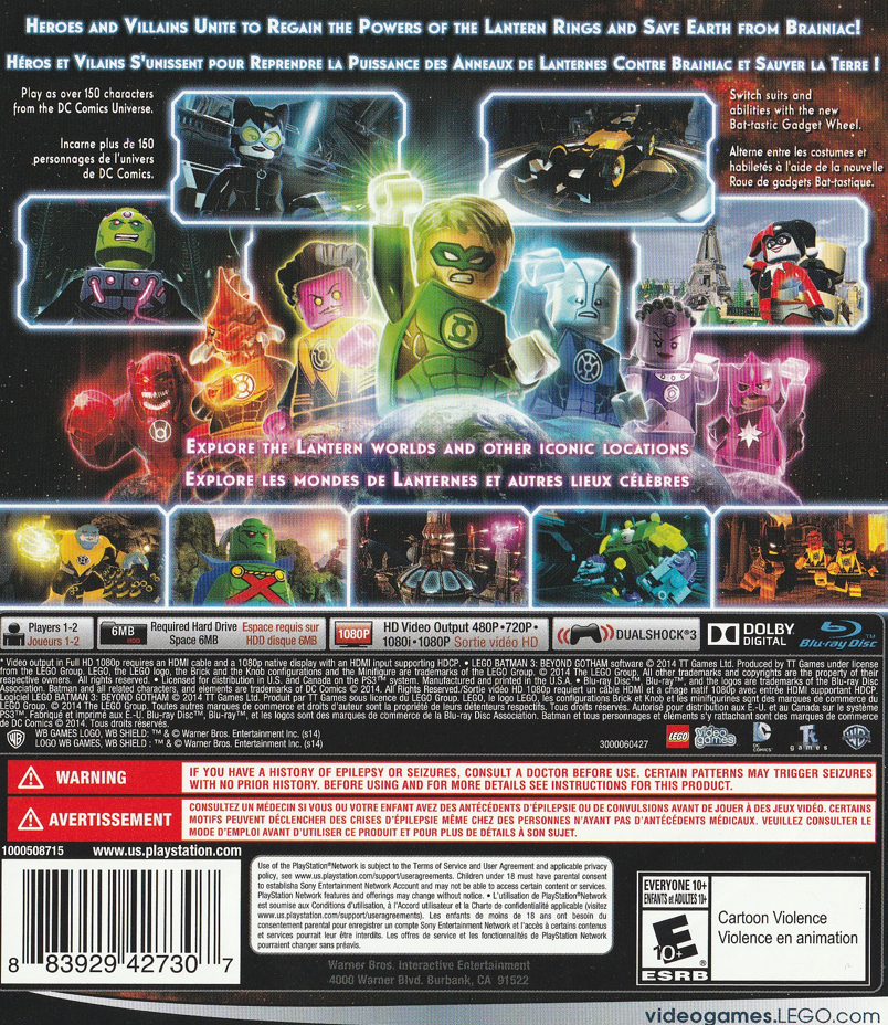 LEGO Batman 3: Beyond Gotham Playstation 3