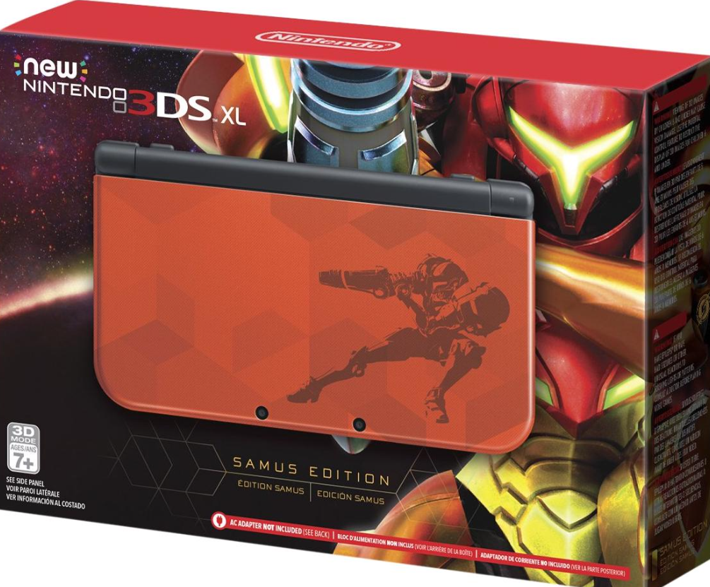 Samus Edition New Nintendo 3DS XL Nintendo 3DS
