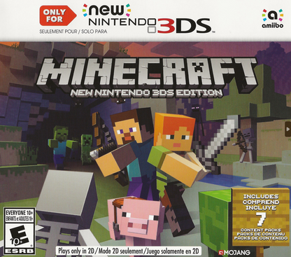 Minecraft New Nintendo 3DS Edition Nintendo 3DS