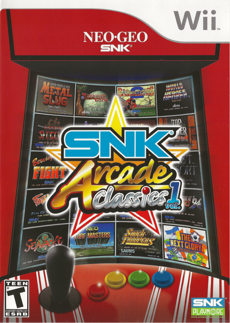 SNK Arcade Classics Volume 1 Wii
