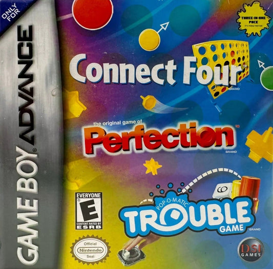 Connect Four/Trouble/Perfection GameBoy Advance