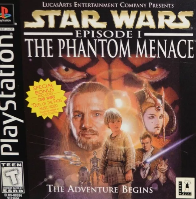 Star Wars Phantom Menace Playstation