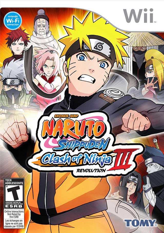 Naruto Shippuden: Clash of Ninja Revolution 3 Wii