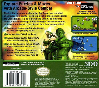 Army Men Advance GameBoy Advance