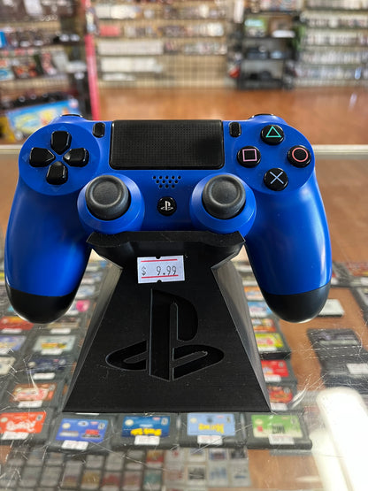 Black & Blue Dualshock 4 Controller Playstation 4
