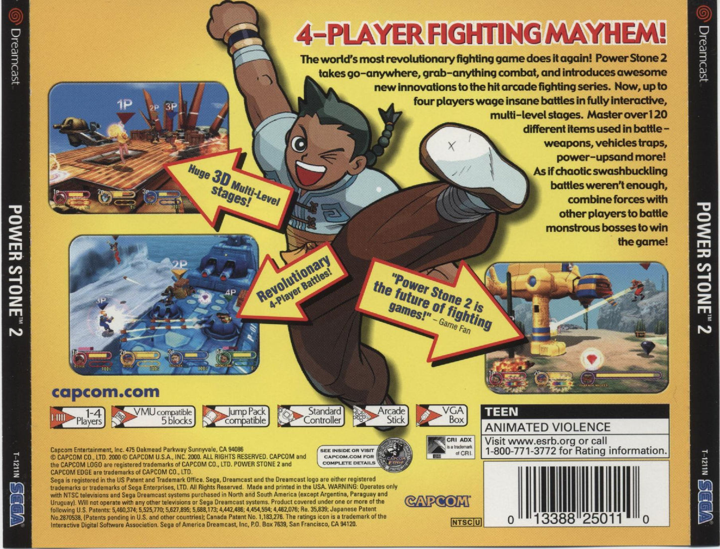 Power Stone 2 Sega Dreamcast
