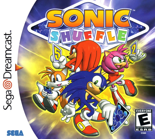 Sonic Shuffle Sega Dreamcast