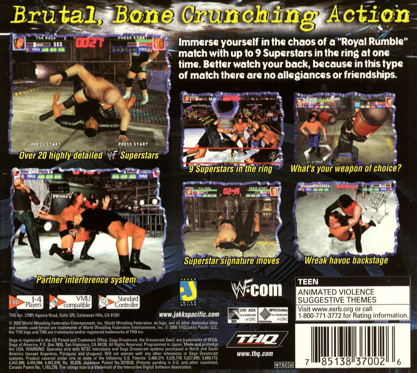 WWF Royal Rumble Sega Dreamcast