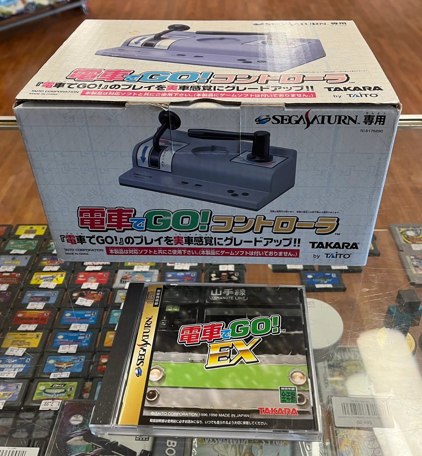 Densha De Go EX w/ Controller [Bundle] JP Sega Saturn