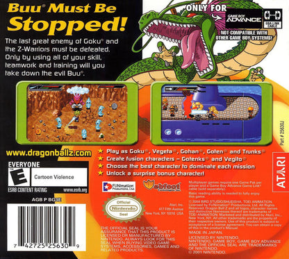 Dragon Ball Z Buu's Fury GameBoy Advance
