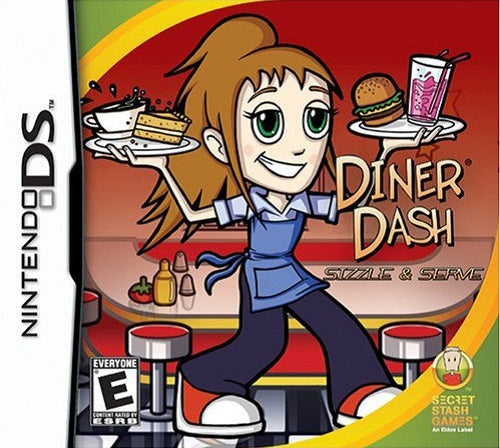Diner Dash Sizzle and Serve Nintendo DS